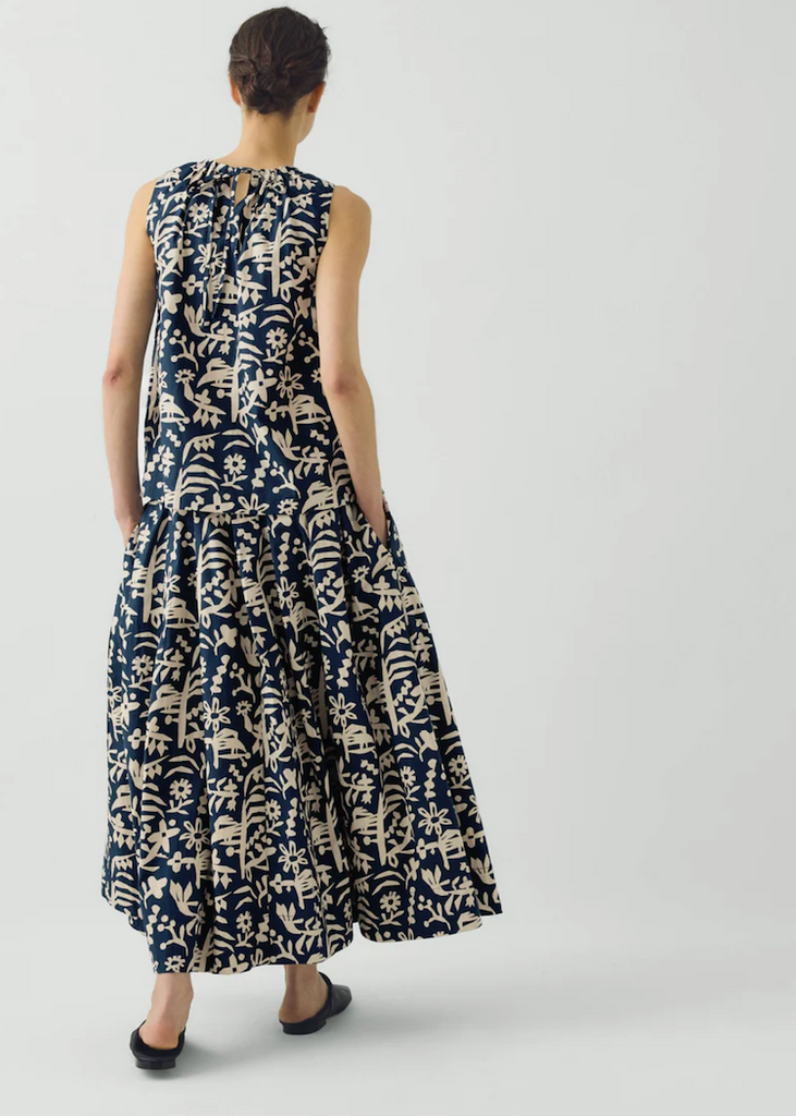 TOAST | Paper Cutout Print Cotton Skirt
