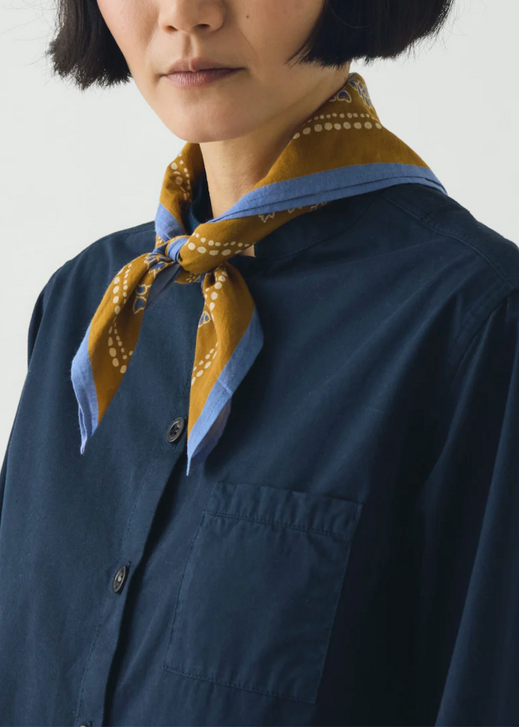 TOAST | Provencal Paisley Print Bandana | Cumin