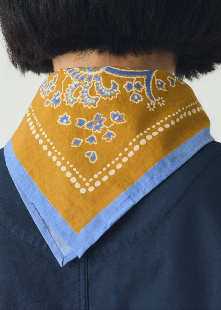 TOAST | Provencal Paisley Print Bandana | Cumin
