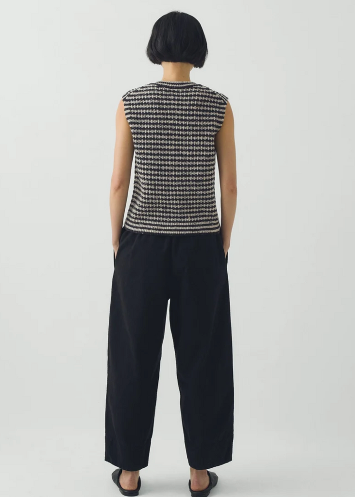 TOAST | Sculpted Leg Brushed Cotton Canvas Trousers