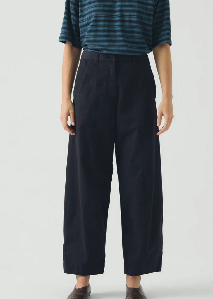 TOAST | Sculpted Organic Cotton Twill Trousers