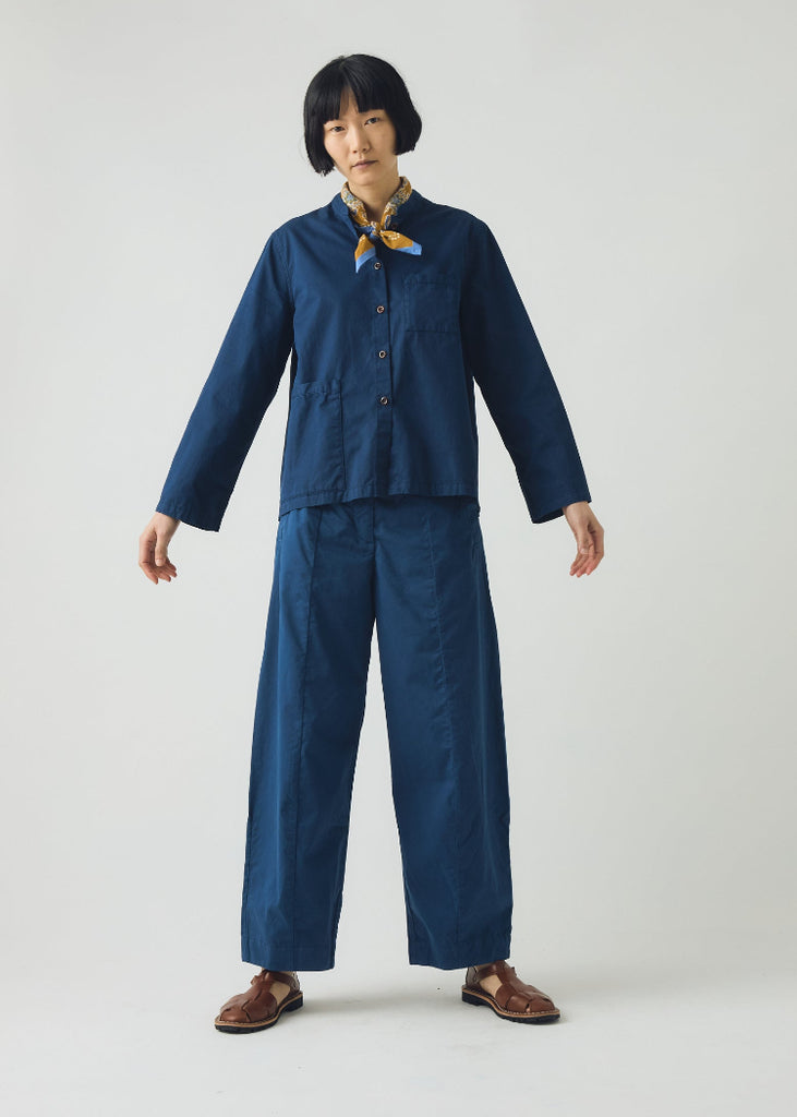 TOAST | Sculpted Organic Cotton Twill Trousers