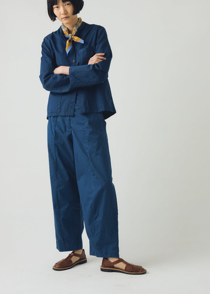 TOAST | Sculpted Organic Cotton Twill Trousers