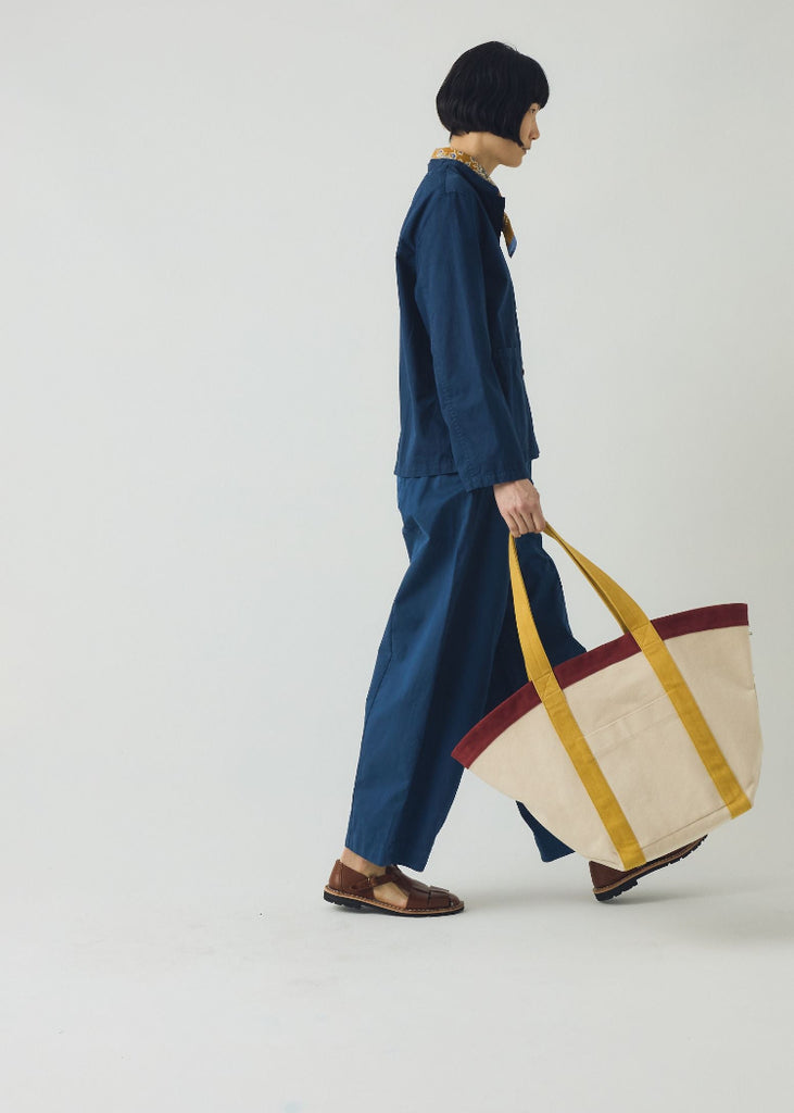 TOAST | Sculpted Organic Cotton Twill Trousers