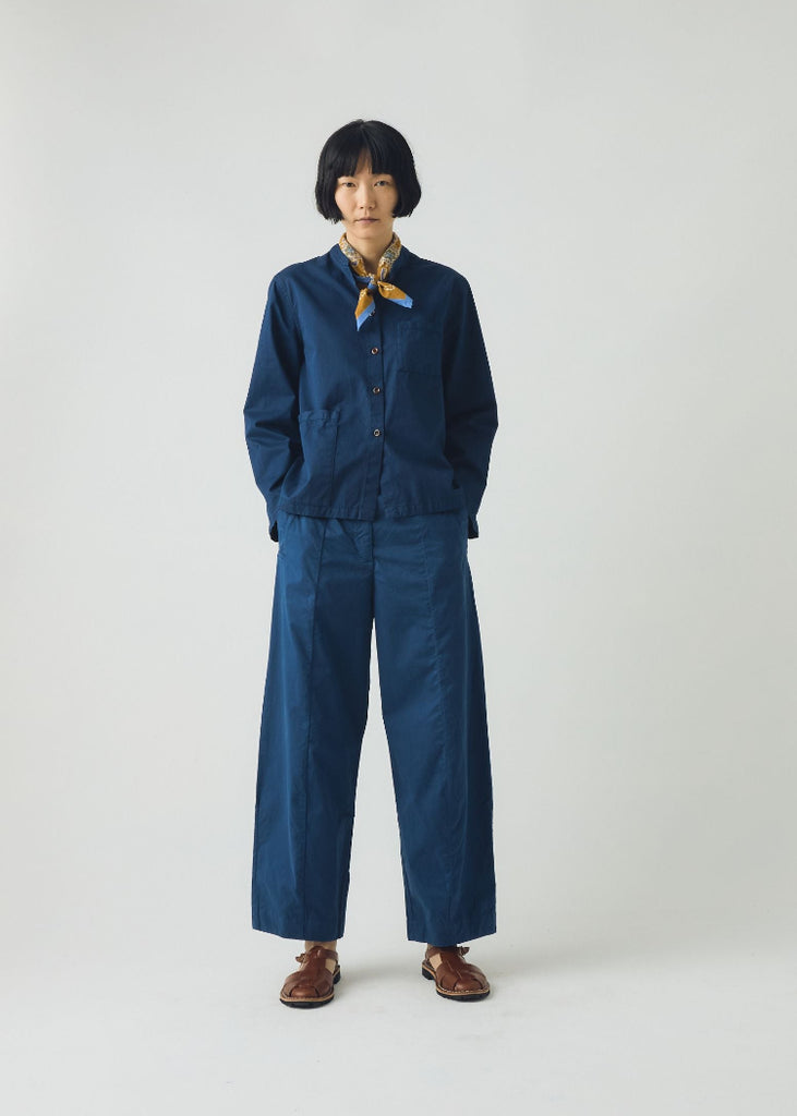 TOAST | Sculpted Organic Cotton Twill Trousers