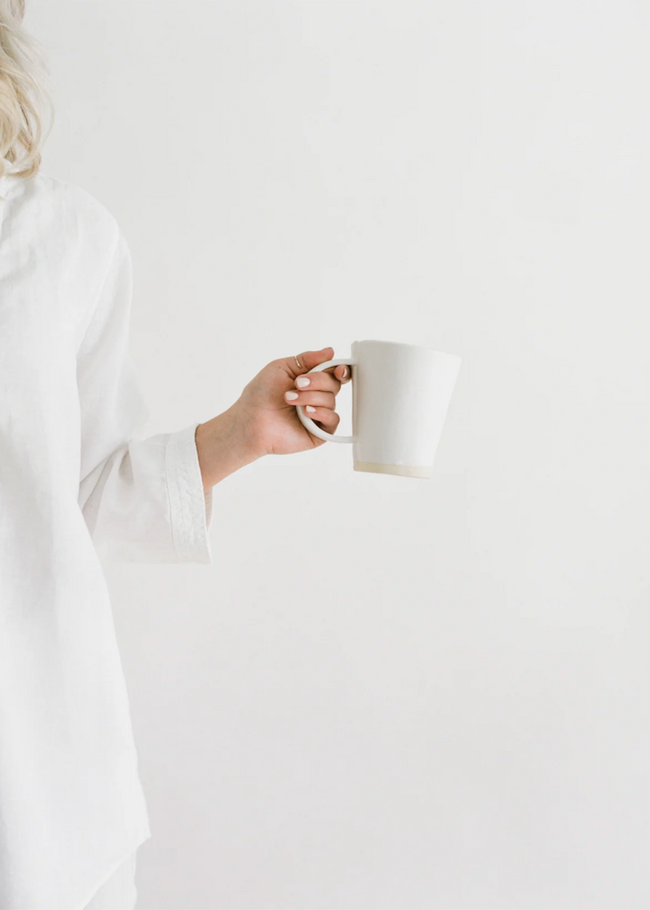 Tagliaferro Ceramics | Flare Mug White Matte