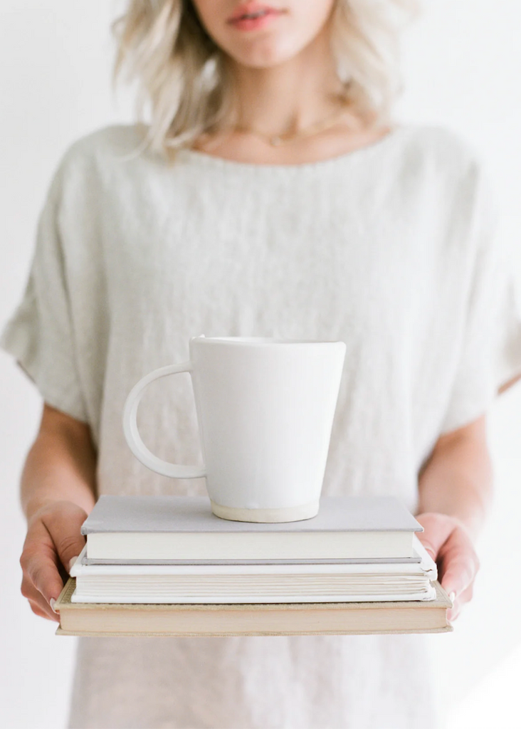 Tagliaferro Ceramics | Flare Mug White Matte