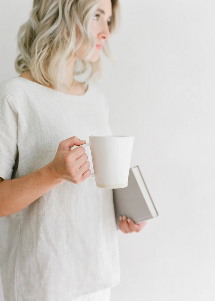 Tagliaferro Ceramics | Flare Mug White Matte