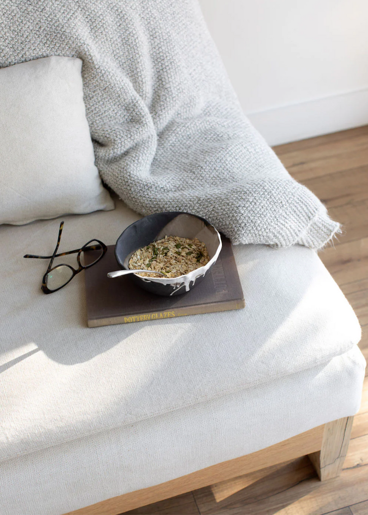 Tagliaferro Ceramics | Porridge Bowl Rustic Pour Over