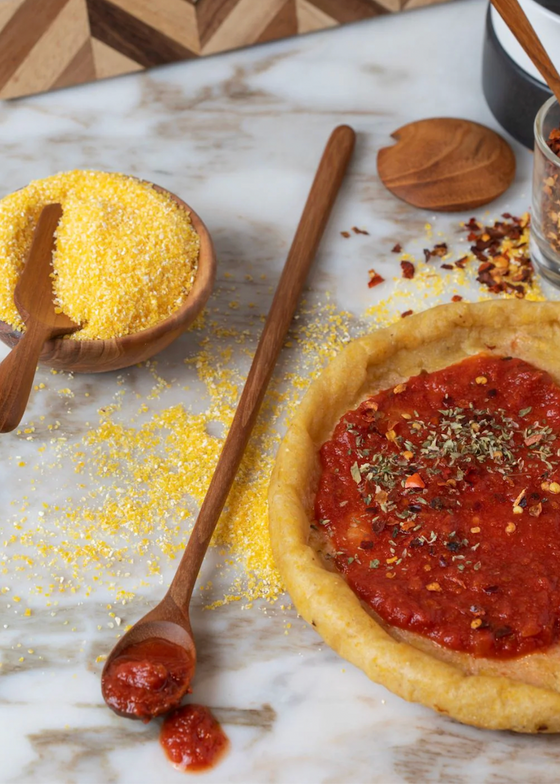 Teak Long Tasting Spoon