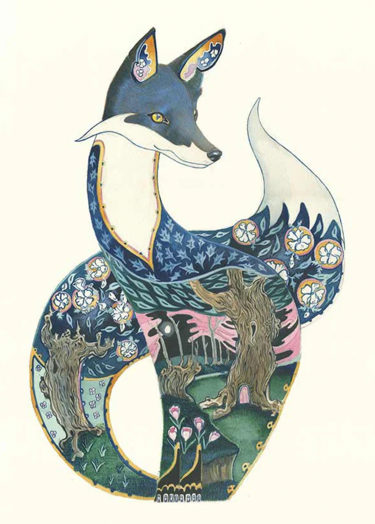 The DM Collection | Fox Nocturnal Card