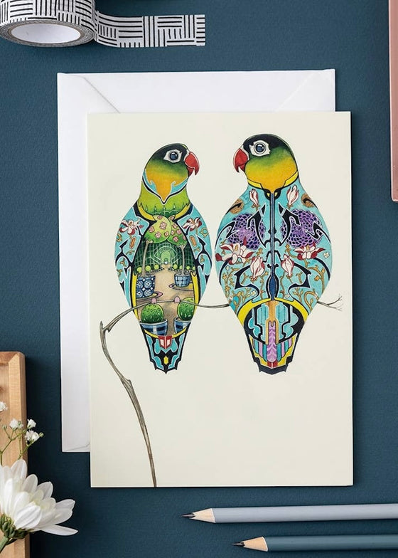 The DM Collection | Lovebirds Card