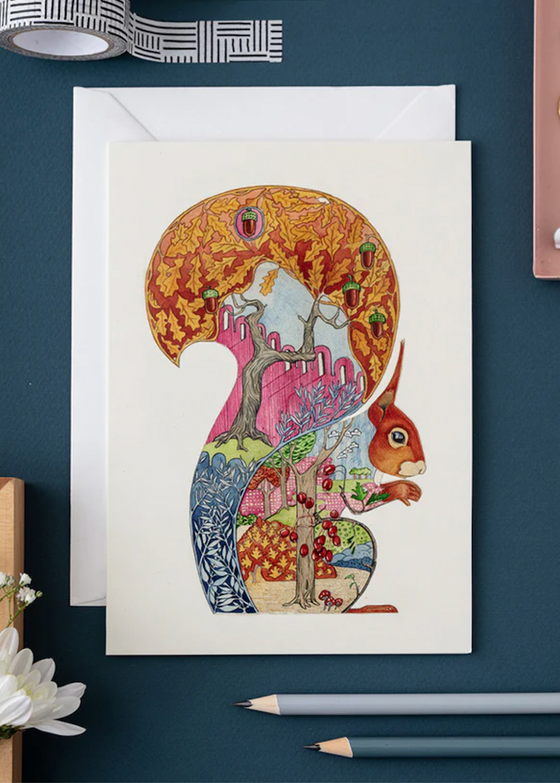 The DM Collection | Red Squirrel Card