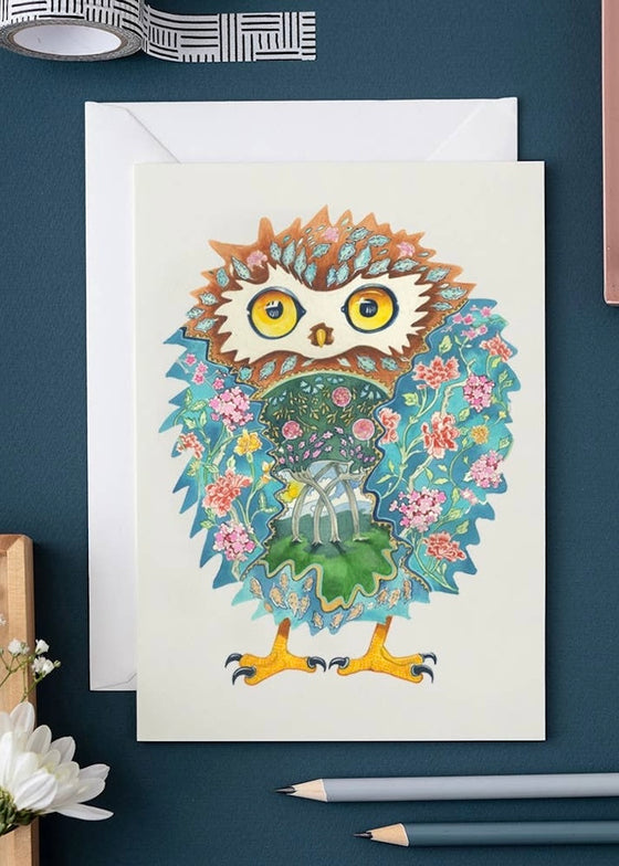 The DM Collection | Tawny Owl Card