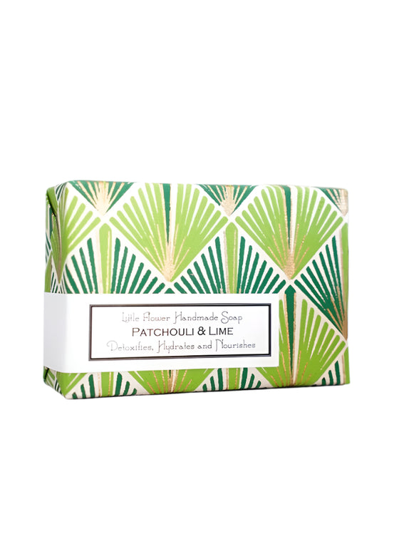 The Little Flower Soap Co | Patchouli Lime Handmade Soap