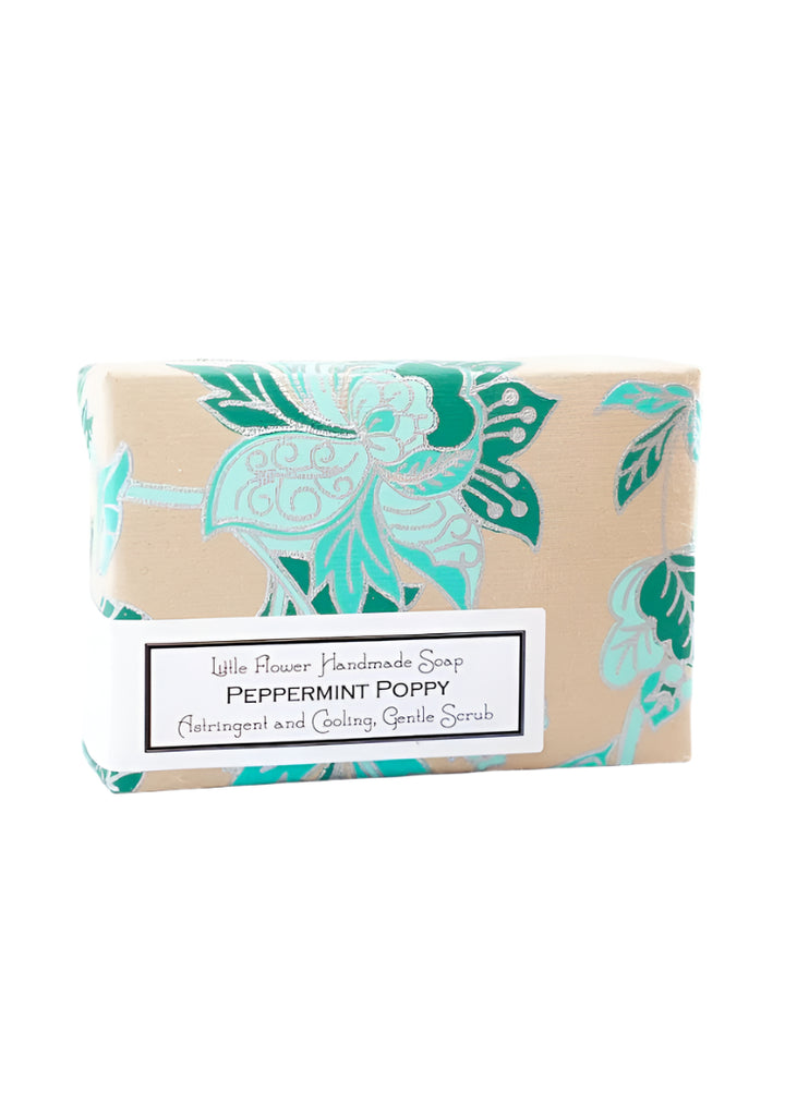 The Little Flower Soap Co | Peppermint Poppy (Eucalyptus) Handmade Soap