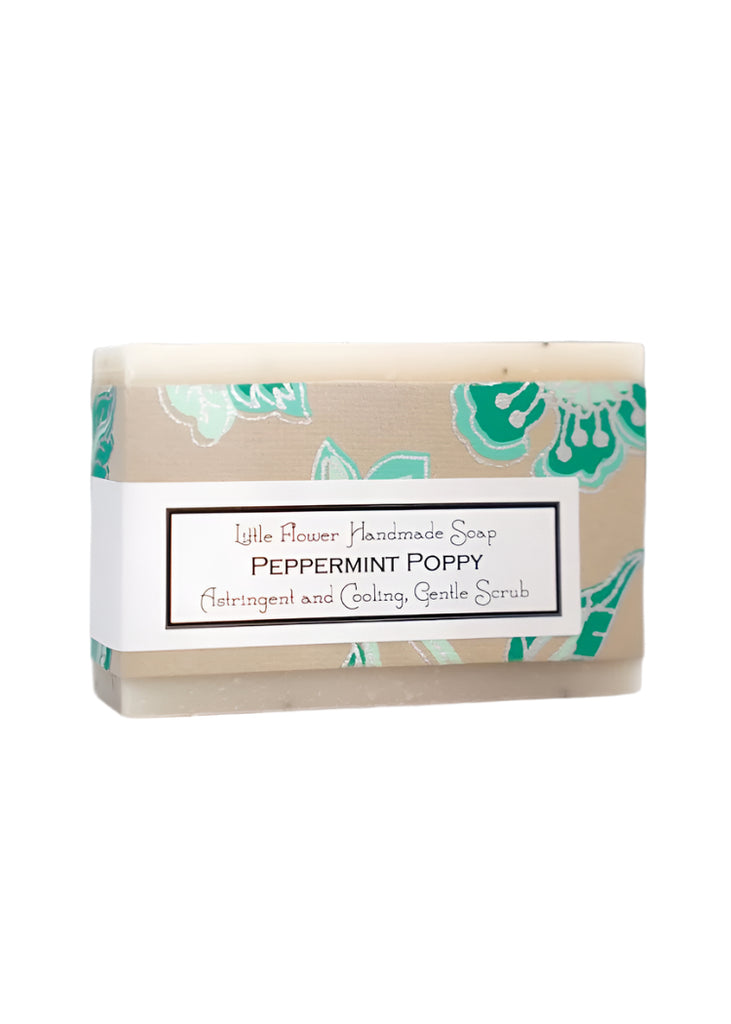 The Little Flower Soap Co | Peppermint Poppy (Eucalyptus) Handmade Soap