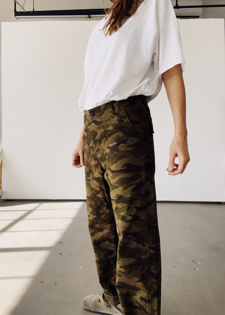 Hey Gang | The Officer Pant | Camo Ripstop