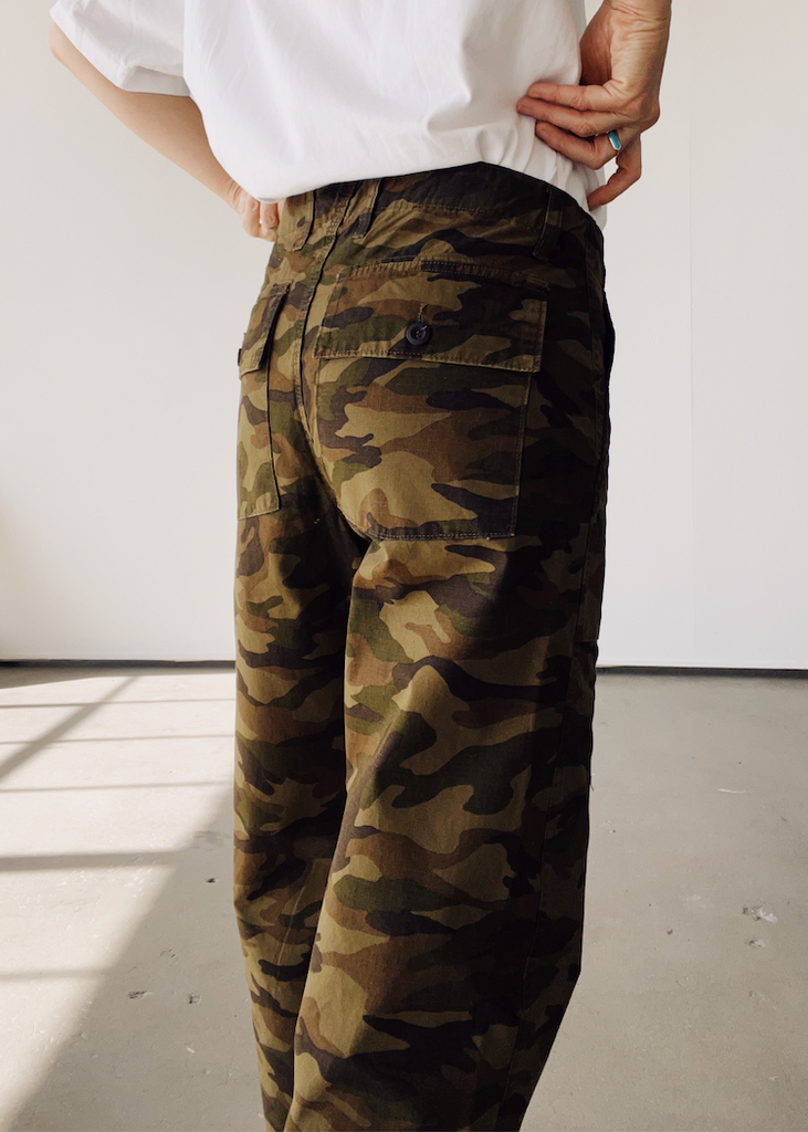 Hey Gang | The Officer Pant | Camo Ripstop
