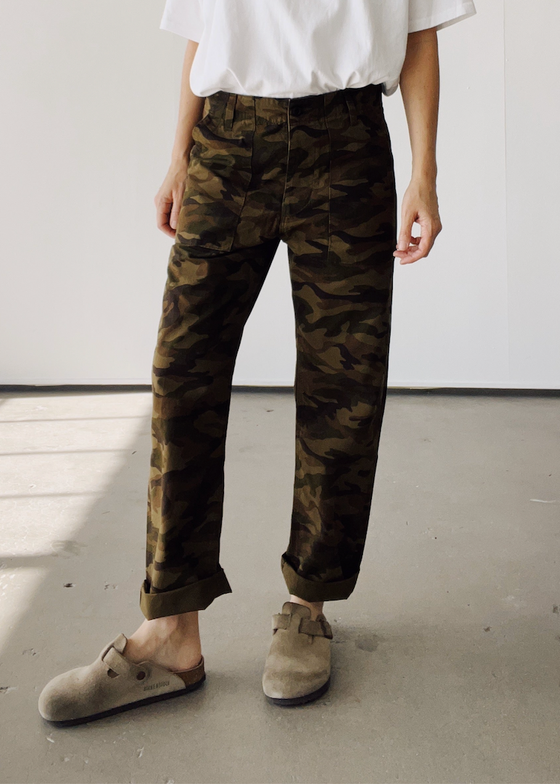 Hey Gang | The Officer Pant | Camo Ripstop
