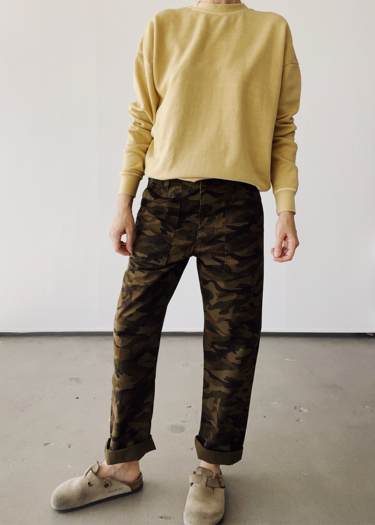 Hey Gang | The Officer Pant | Camo Ripstop