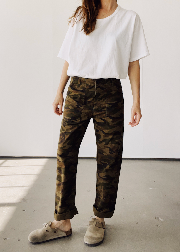 Hey Gang | The Officer Pant | Camo Ripstop