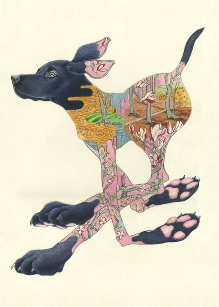 The DM Collection | Black Labrador Card