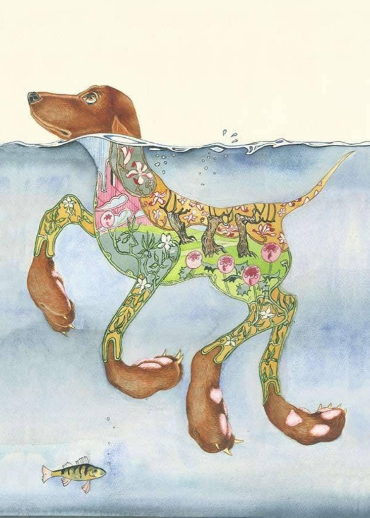 The DM Collection | Doggy Paddle Card