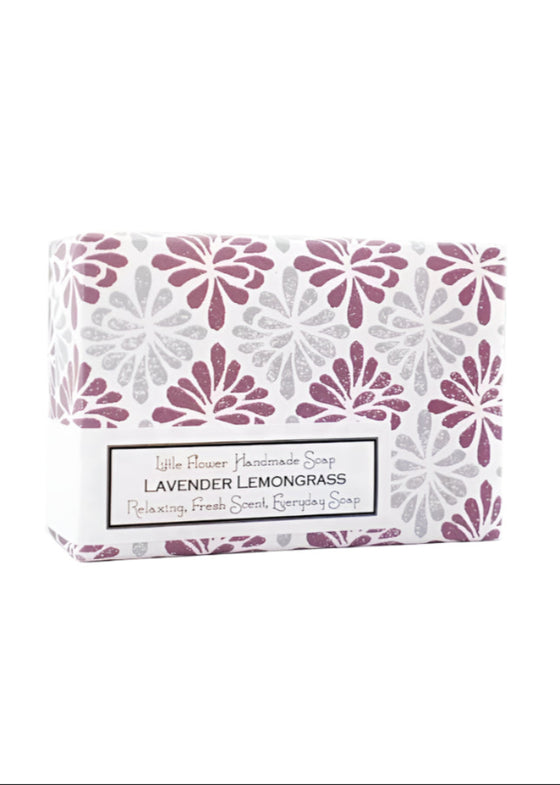 The Little Flower Soap Co | Lavender Lemongrass Handmade Soap