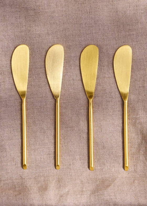 Thin Gold Small Spreader | Set of 4