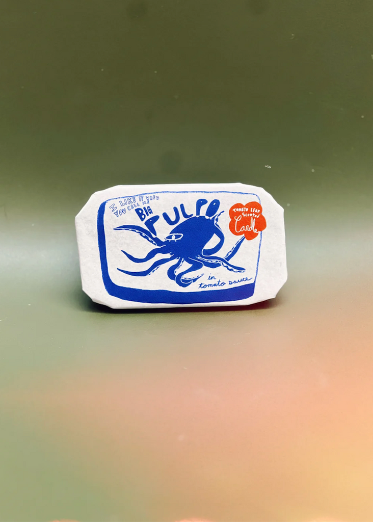 Tinned Candle | Pulpo in Tomato Sauce