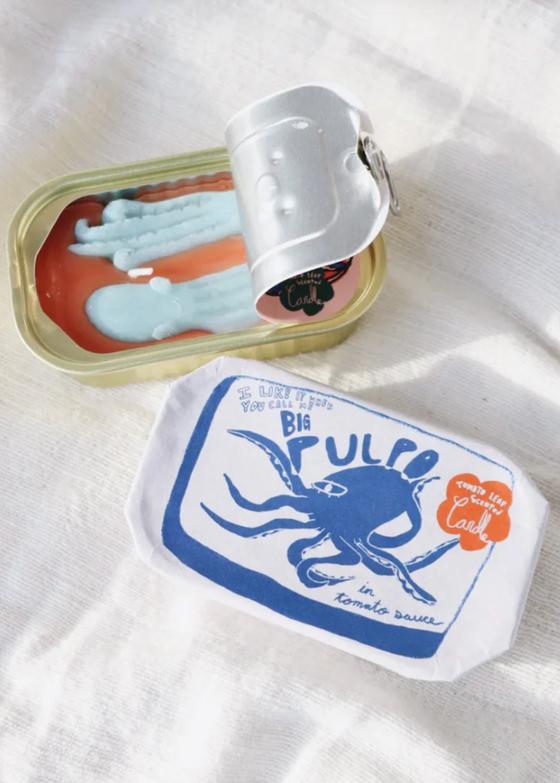 Tinned Candle | Pulpo in Tomato Sauce
