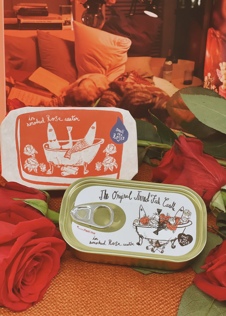 Tinned Candle | Smoked Rose Water