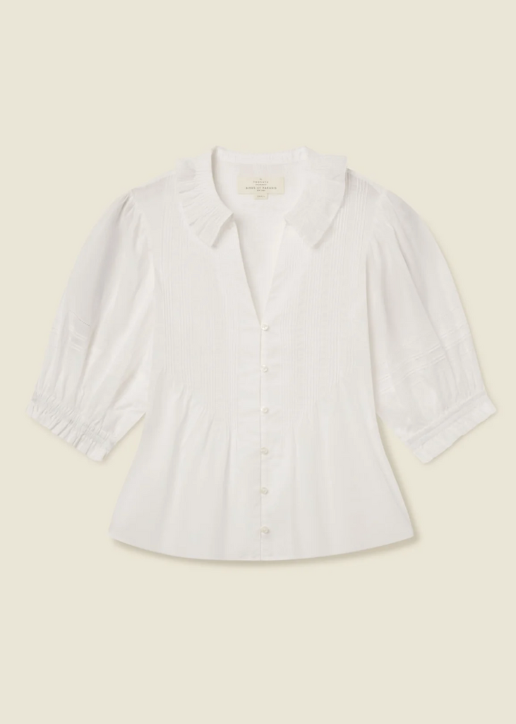Trovata | Amelie Blouse in White