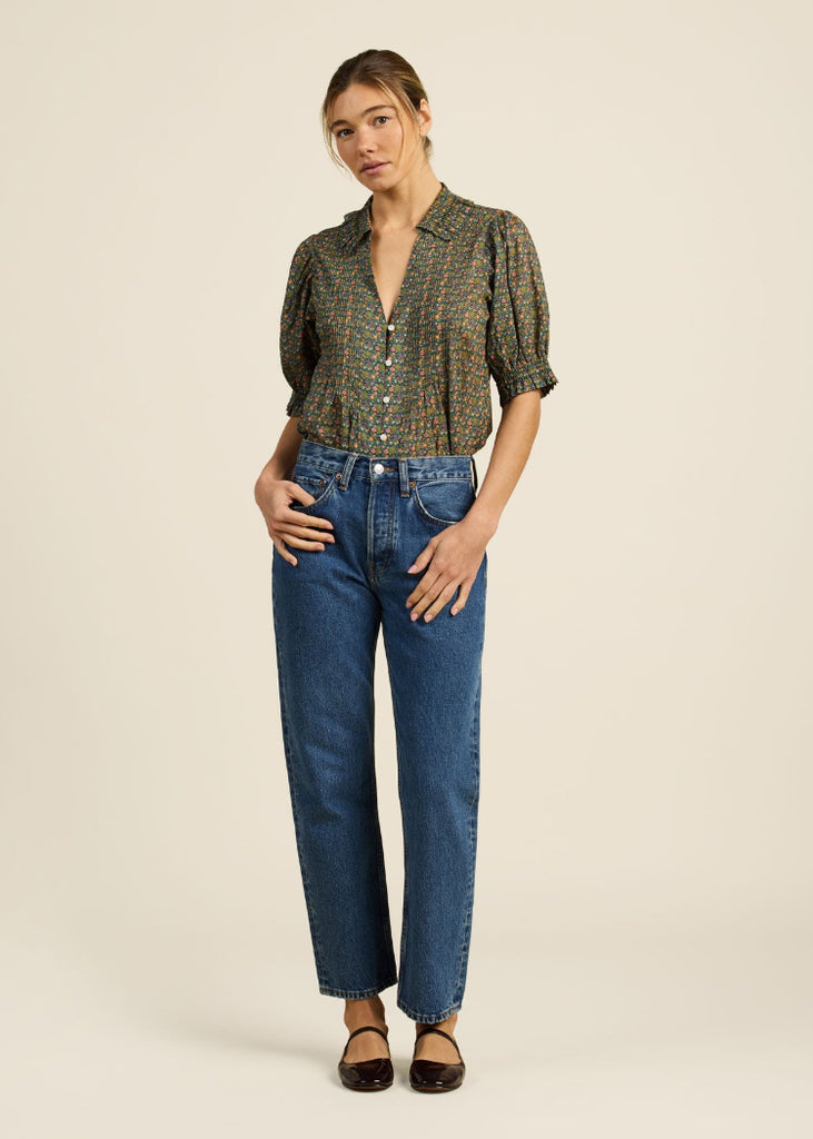 Trovata | Amelie Blouse Ivy Road Ditsy
