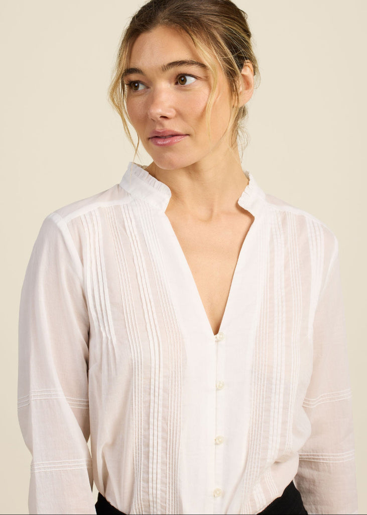 Trovata | Maris Blouse in White