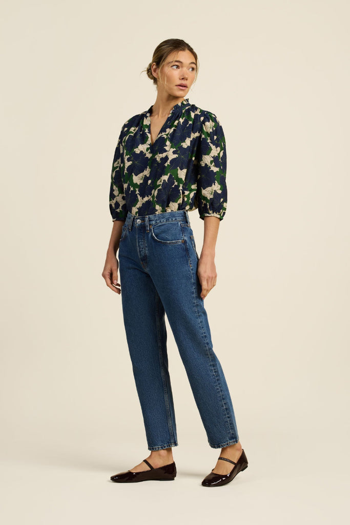 Trovata | Orly Blouse in Nightfall Bloom