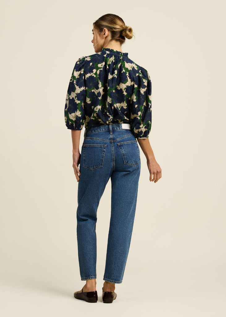 Trovata | Orly Blouse in Nightfall Bloom