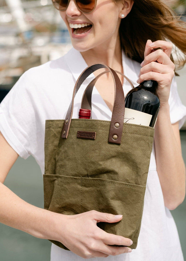 Uashmama | Alfresco Wine Tote | Forest