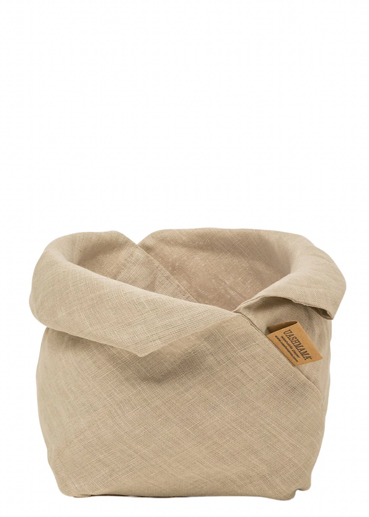 Uashmama | Linen Fiocco Bread Bag | Ecru