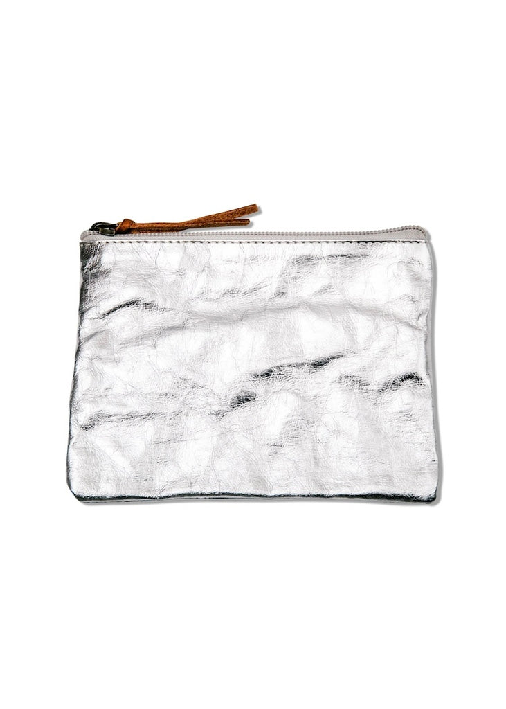 Uashmama | Medium Gimi Purse Metallic Silver