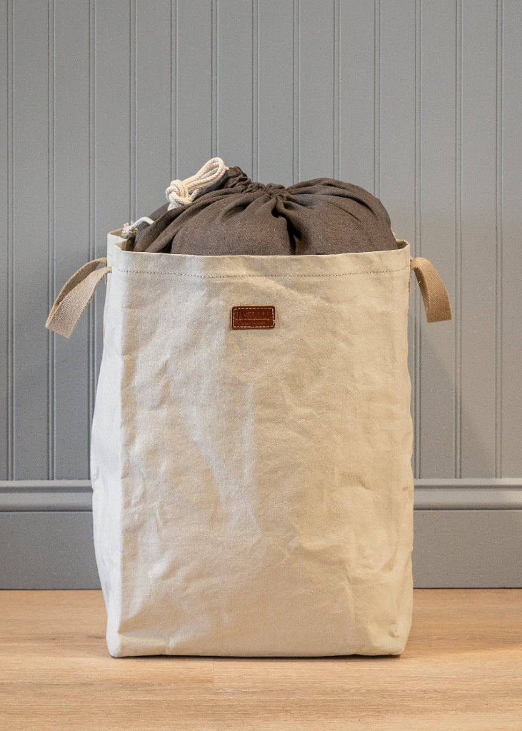 Uashmama | Positano Laundry Hamper Bag | Cachemire