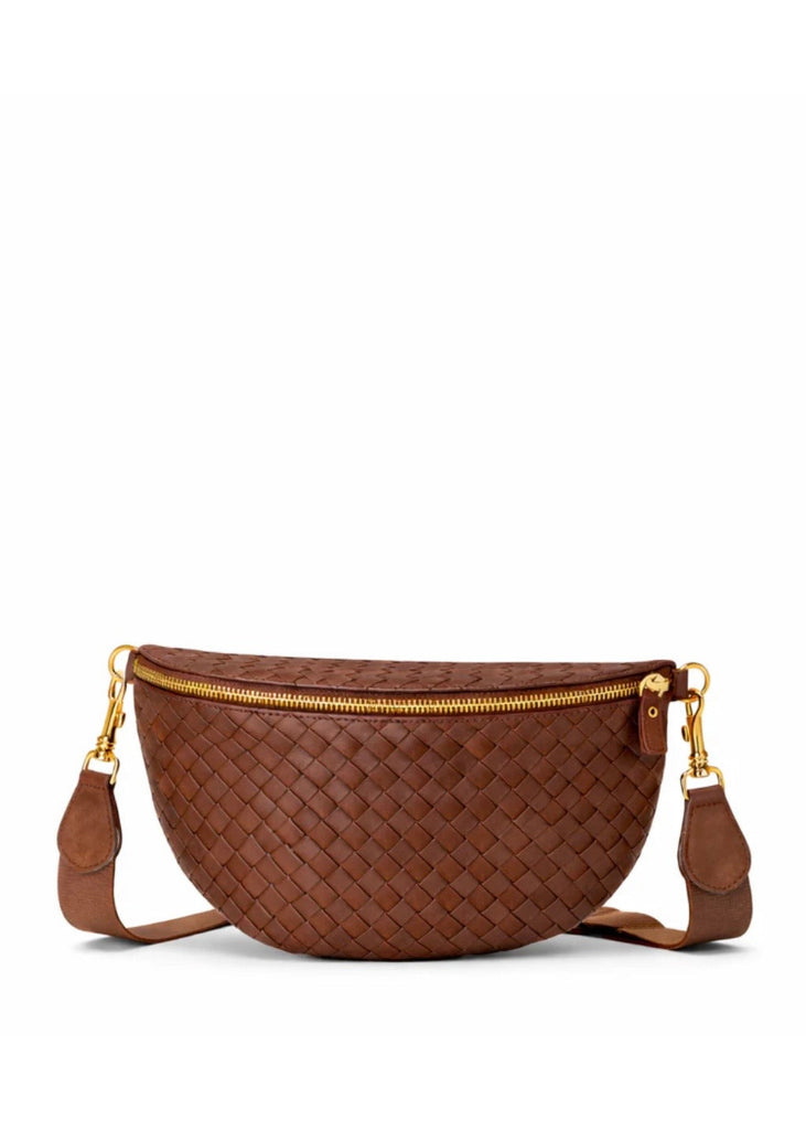 Uashmama | Sling Body Bag | Woven Cuoio