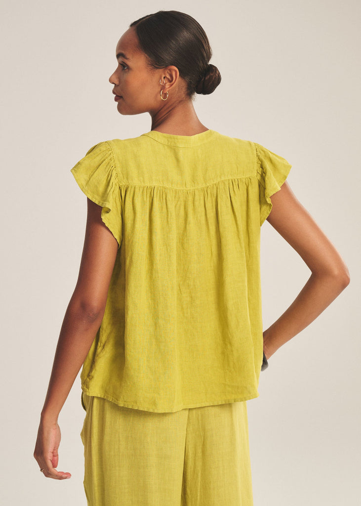 Velvet by Graham & Spencer | Janey Top | Citron