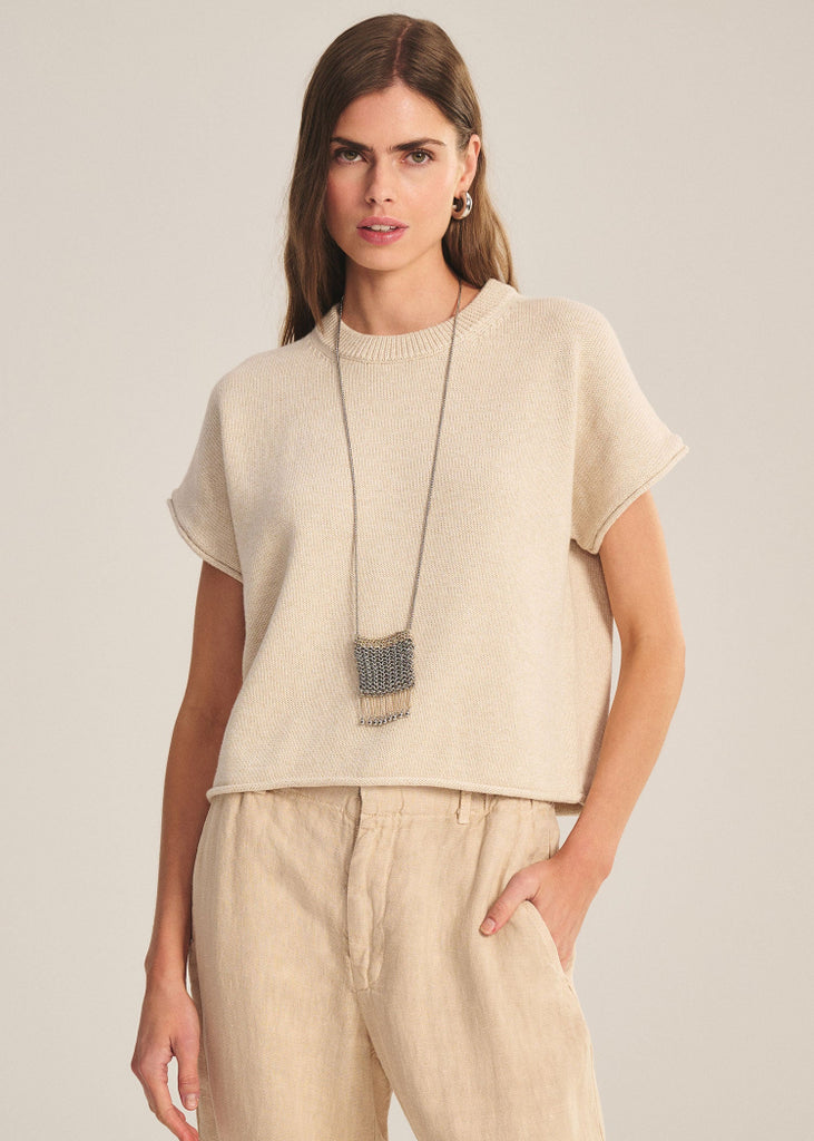 Velvet by Graham & Spencer | Keeny Top | Oat