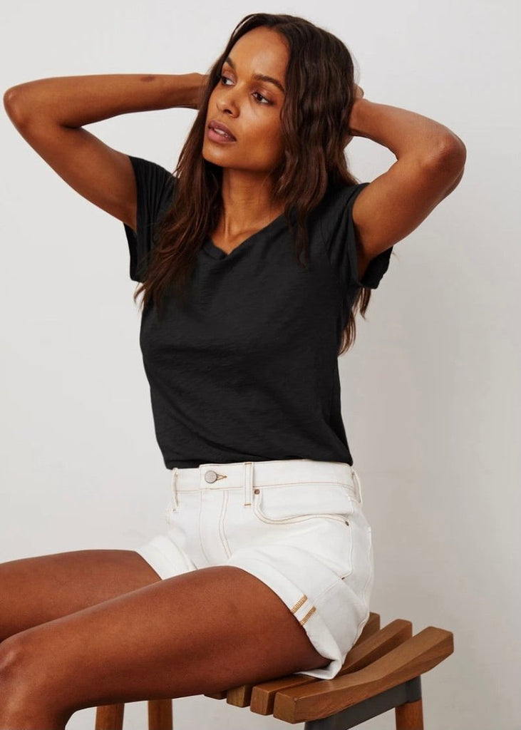 Velvet by Graham & Spencer | Odelia Tee in Black