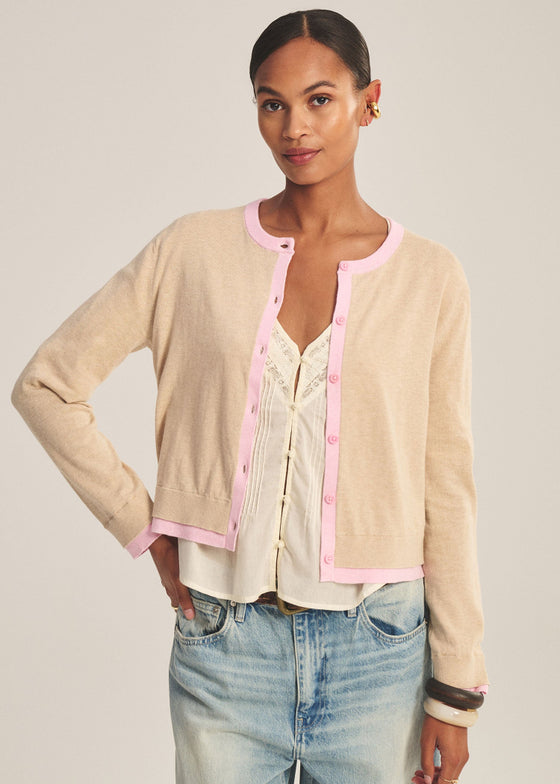 Velvet by Graham & Spencer | Saylor Cardigan | Sesame