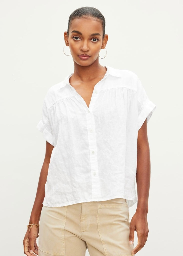 Velvet by Graham & Spencer | Aria Top | White