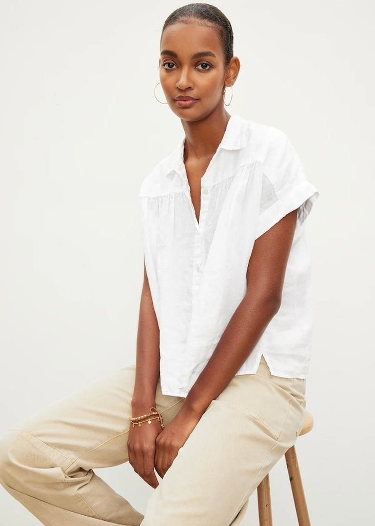 Velvet by Graham & Spencer | Aria Top | White