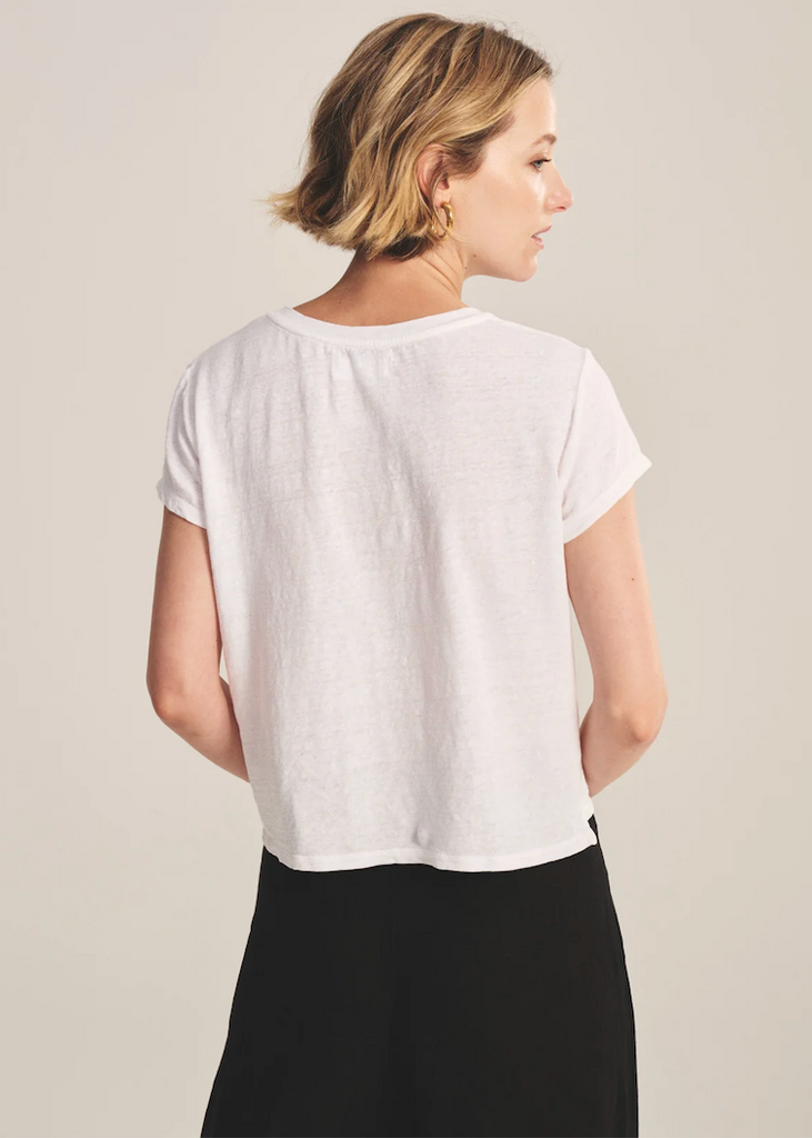 Velvet by Graham & Spencer | Casey Top | White